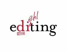 logo for freelance editor