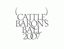 logo for a charity ball